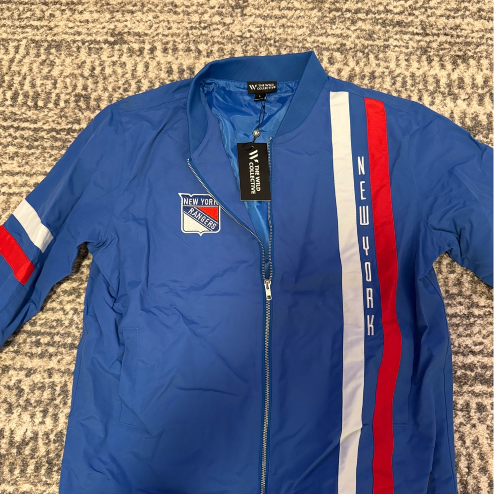 2025-2026 Centennial New York Rangers Wild Collective Men’s Jacket